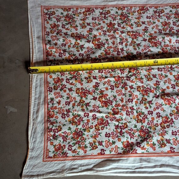 Sézane Gaston Scarf |  Red Poppy Floral print - Picture 2 of 14